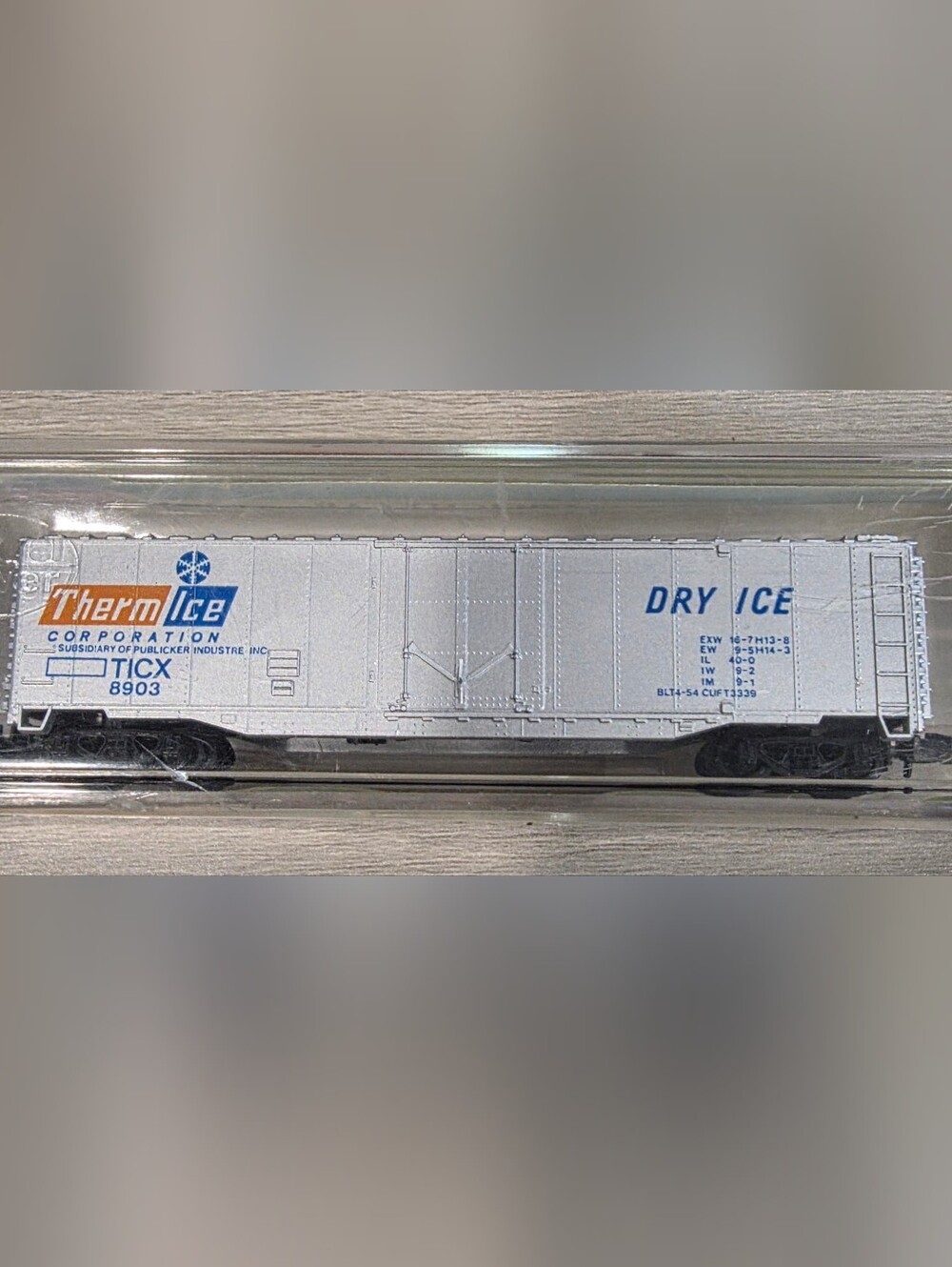 Model Power N Scale Therm Ice 50' Refigerator Car